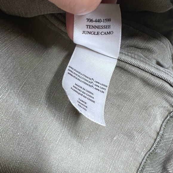 Rails Camouflage Tennessee Jacket stars Utility Military Large - Picture 10 of 15